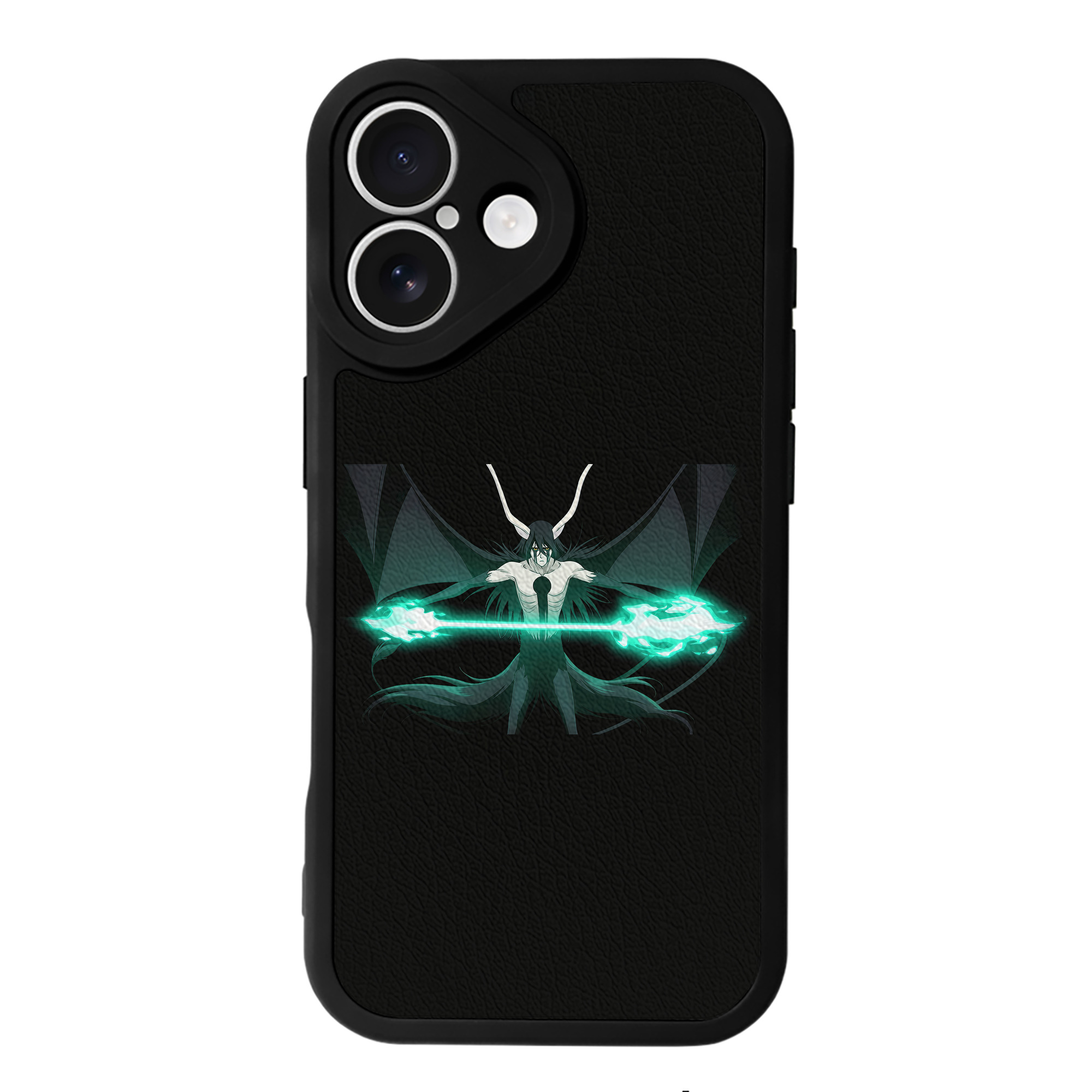（画像用） ブリーチ ウルキオラ·シファー BLEACH Ulquiorra cifer 【iPhone 16シリーズ対応】シリコンスマホケース（レザー調） 材質：シリコン